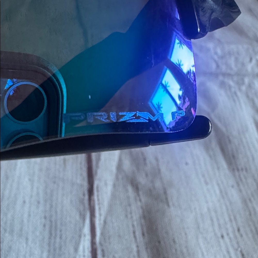 Oakley Men's Flak 2.0 Black/Saphire Prizm Lenses - Picture 16 of 16